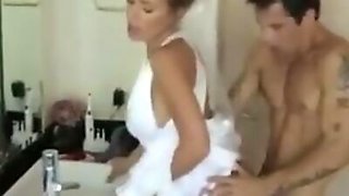 MILF Cheats at Her Wedding