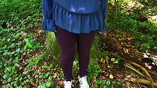 Tits Banging in the Woods