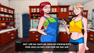 Down of Malice: stepbrother with big cock fucks his stepsister and fills her pussy with cum ep 33