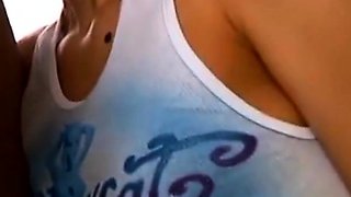 Skinny Asian Amateur Deepthroats a Big Cock