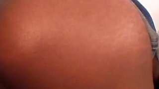 Big dick doggy style fuck satisfies the wet pussy on this gorgeous ebony teen