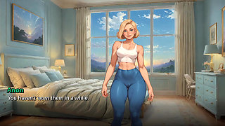 My girlfriend is changing her clothes in front of Me (PART 1)