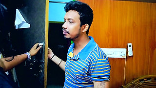 Homeowner Leaving the Room Rent for a Desi Sexy Big Boobs Girl and Hardcore Fucking Him with Her Big Boobs