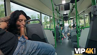 Vip4k. oh yes! pound me in the bus!