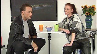 Cute redhead does her casting