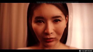 Hot Asian Lesbian Vampires Dominate with Mind Control - Rikako Katayama & Nancy Ace HD