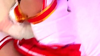 Ebony stunning amateur teen party babes eat and ride cock