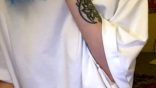 Small Tit Latina Masturbating And Getting Fucked