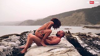 German Amateur Couple Enjoy Sensual Fuck Outdoors At The Beach German Amateur Sex With Deutsche Amateure