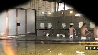 Horny Japanese model Akie Harada in Amazing Showers, Voyeur JAV movie