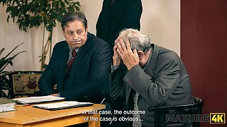 Mature4k. mature lady with Big Tits cheated on her spouse and ended up in court