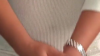 Hot Latina MILF Interrupts Me and Milks Two Loads with Her Hand and Pussy Before Pool Time