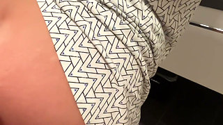 Fucking in the bathroom wife wants it from behind