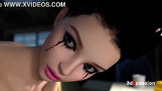 Taryn’s Ashfall hunt — wet lovemaking in bunker destroys - messy blow-job, perspiring cowgirl & rock hard doggy-style