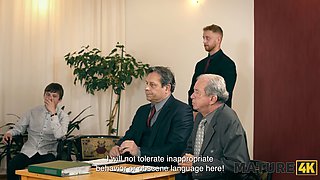 Watch as Elle's busty body gets pounded by her gardener in doggystyle & ends up in court!