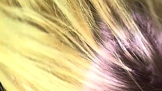 Close up big cock handjob