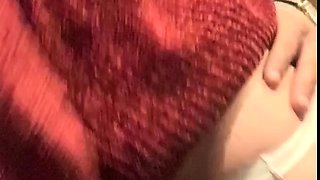 Milf rubs her clit during doggystyle hardcore sex