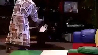 Hairy Vintage German Boss Julia Channel Fucks Workers Threesome