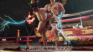 Busty 3D Azula Blowjob and Fuck