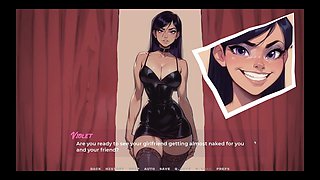 My New Girlfriend Taboo Hentai Game Ep.7 Caught with a Hard Boner in the Locker Room!