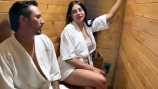 My Neighbor Gives Me a Nice Fuck in the Turkish Bath, I Do It to Get Rid of My Cheating Husband