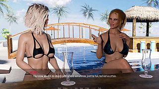 Shared Desires: Sexy Hotwives Topless on the Beach - Episode 2