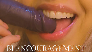 POV: Teaching My Husband How to Suck Cock - Bi Encouragement
