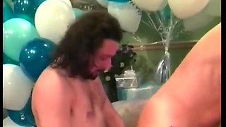 The shameful orgy before the marriage