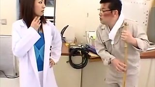Exotic Japanese girl in Crazy Cuckold, Nurse JAV movie