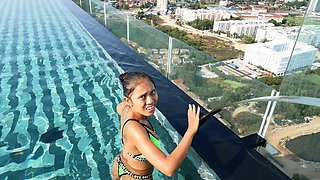 Anal fucking my big ass Thai girlfriend