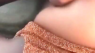 Ebony Giving Blowjob in Public