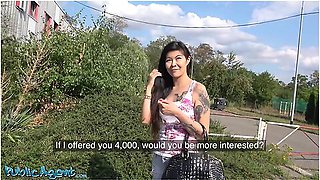 Akasha Cullen - Asian Milf Barmaid Flashes Her Cute Stepmom Boobs Before Taking Cock