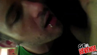 GF Leaks - Horny Mandy Armani Soaked Brad Tyler with Raw Sex as He Explains His GF Loved Giving Blowjobs After Breakup