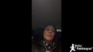 Babyfantasy83 Car Wash Sex - Fast Fuck in Backseat with Blowjob & Riding