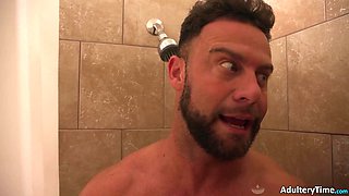 Seth Gamble Bangs Masseuse Adira Allure