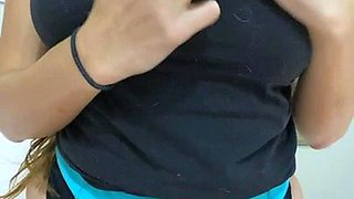 Big assed busty tit fuck and blowjob