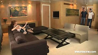 Tarra White Gets Her Booty Spanked While Giving a Blowjob until Her DP - Private Porn Sex Videos