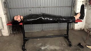 FetishGarage – Mummified feet brushing