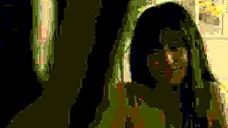 Knocked up asian babes blowjob and hardcore fun close up