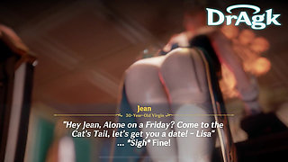 Genshin Impact Jean Gunnhildr Gets Fucked and Creampied 3D Sex Animation Porn Dragk