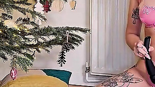 Tbq0018 Enjoying Christmas Gift Goddess Kitty