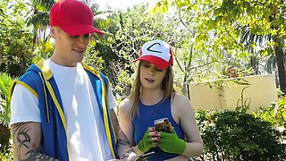 FamilyStrokes- Misty Look-alike Blows Brother For POkemonGo