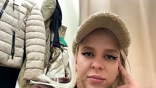 Likacat russian camwhore in a changing cabin