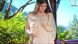 Nude Marichka in Wild Farmyard Fingering Erotic Play