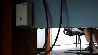 Blonde Teen Solo Masturbating On Webcam