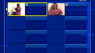Hot Black Maid Does Some Webcam Black and Ebony
