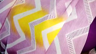 Sexy Tamil Wife Tying Saree Arouses Lust Before Work - Homemade Desi Bhabhi Moaning