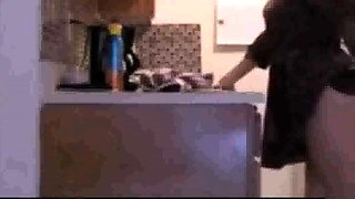 masturbating with my stepson is watching me