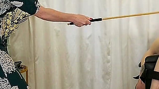 The Cane Connoisseur, Madam M Delivers Severe Traditional Caning, Corporal Punishment, Obedience and Endurance.