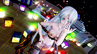 [MMD] ddiction Hontetsu Himeko + weak sound + words